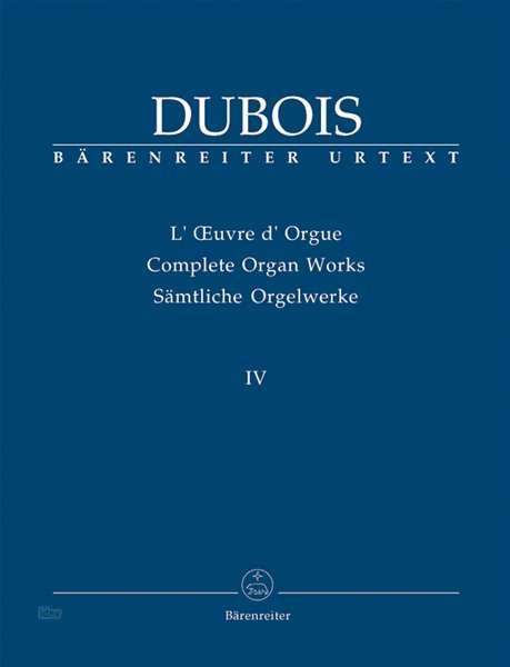 Cover for Dubois · Organist an der Kirche &quot;La Madel (Book)