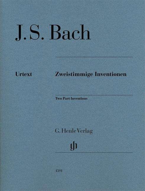Cover for Bach · Bach:zweistimmige Invent.kl.hn1591 (Book)