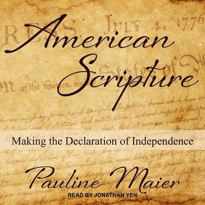 Cover for Pauline Maier · American Scripture (CD) (2019)