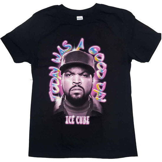 Cover for Ice Cube · Ice Cube Unisex T-Shirt: Air Brush (Black) (T-shirt)