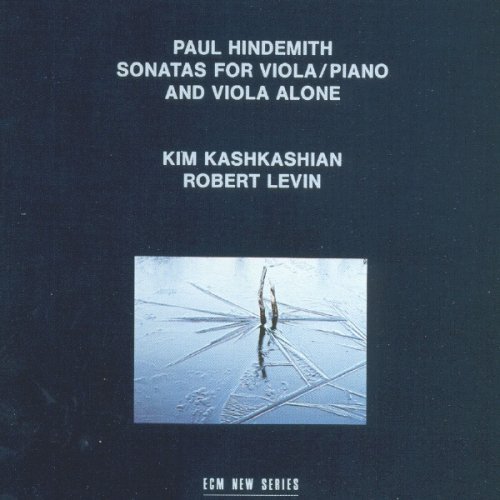 Cover for Robert Levin Kim Kashkashian · Sonatas for Viola / Piano and Viola alone (LP) [Indie edition] (1988)