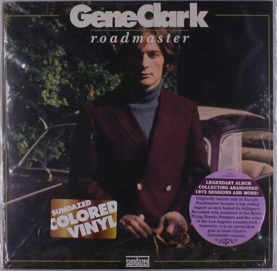 Cover for Gene Clark · Roadmaster (RED VINYL) (LP) [Coloured edition] (2018)