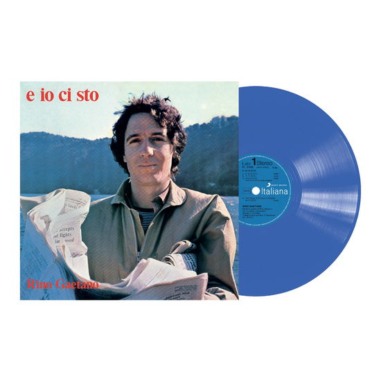 Cover for Gaetano Rino · E Io Ci Sto (140 Gr. Gatefold Sleeve Vinyl Blue Limited Edt.) (RSD 2020) (LP) (2020)