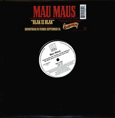 Cover for Mau Maus · Blak Iz Blak (LP) (1990)