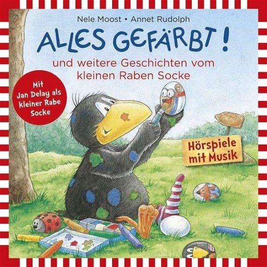 Cover for Der Kleine Rabe Socke · Alles Gefärbt!...und Weitere Geschichten (CD) (2015)