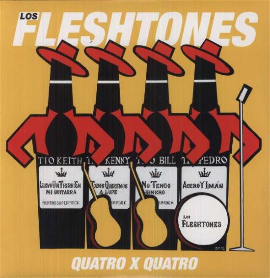 Cover for The Fleshtones · Quatro X Quatro (LP) (2012)
