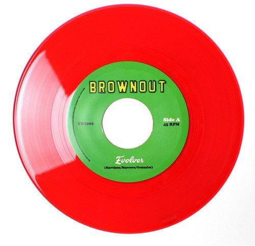 Cover for Brownout · Evolver / Things You Say (7&quot;) [Coloured edition] (2017)