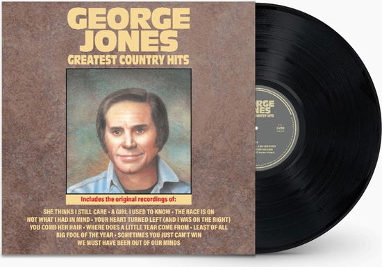 Cover for George Jones · Greatest Country Hits (LP) (2025)