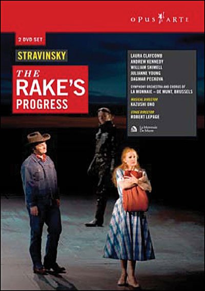 Cover for Claycombkennedyono · Stravinsky: The Rakes Progress (DVD) [Widescreen edition] (2007)