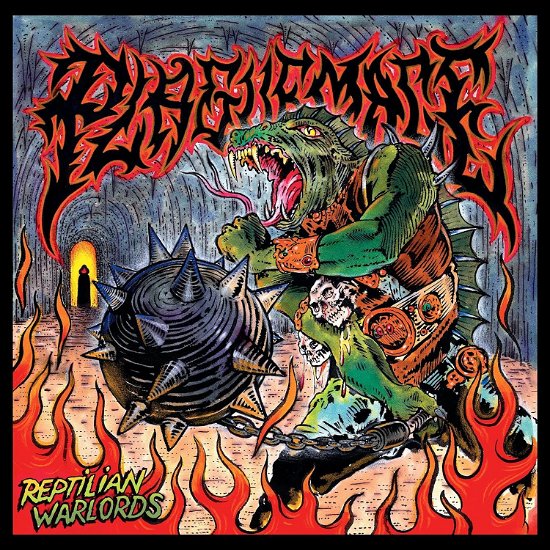 Cover for Plaguemace · Reptilian Warlords (Reptilian Green Vinyl) (LP) (2023)
