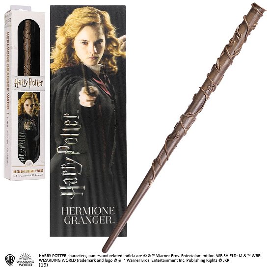 Hermione Granger Wand with 3D bookmark ( NN6314 ) - Harry Potter - Merchandise - THE NOBLE COLLECTION - 0849421005917 - 25. mars 2019