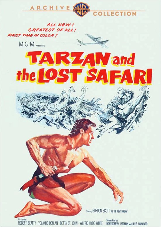 Cover for Tarzan &amp; the Lost Safari (DVD) (2009)