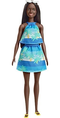 Barbie Loves The Ocean Ocean Print Top And Skirt - Barbie - Merchandise - Barbie - 0887961899917 - 12. juli 2021
