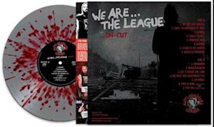 Cover for Anti-nowhere League · We Are the League - Splatter Silver Red (LP) (2023)