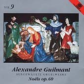 Cover for Alexandre Guilmant · Ausgewzhlte Orgelwerke Vol.9, Nools (CD) (2013)