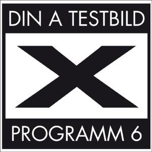 Cover for Din A Testbild · Programm 6 (CD) (2010)