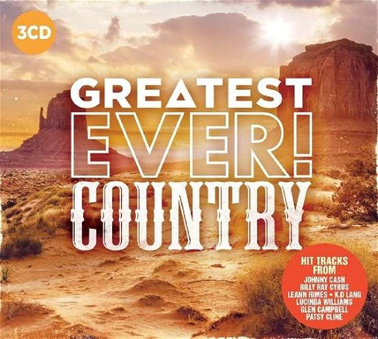 Country - Greatest Ever - Various Artists - Musique - GREATEST EVER - 4050538266917 - 25 août 2017