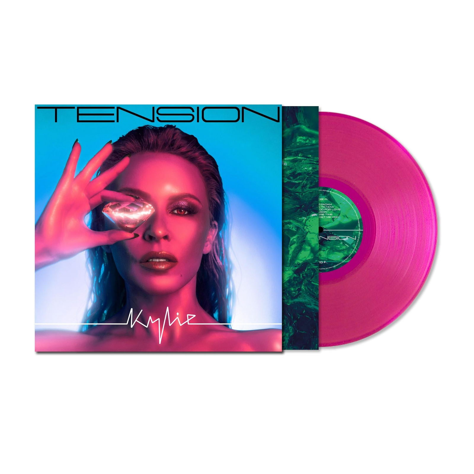 Kylie Minogue · Tension (LP) [Limited Transparent Pink edition] (2023)