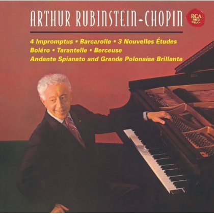 Cover for Arthur Rubinstein · Chopin: Fantaisie-impromptu-4 Impromptus. Barcarol (CD) (2012)