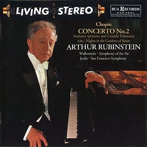 Cover for Chopin / Rubinstein,arthur · Chopin: Piano Concerto 2 &amp; Andant (CD) [Japan Import edition] (2016)