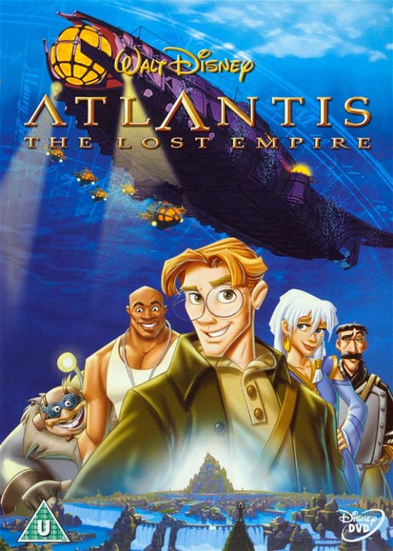 Cover for Atlantis  The Lost Empire (DVD) (2002)