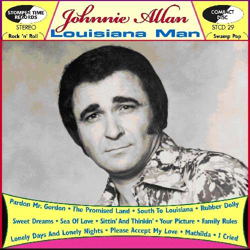 Louisiana Man - Johnnie Allan - Musiikki - STOMPER TIME RECORDS - 5024620112917 - maanantai 27. helmikuuta 2012