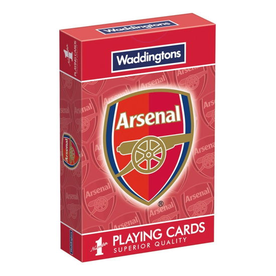 Cover for Winning Moves · Waddingtons No1 - Arsenal Fc - Playing Cards (Pack (Legetøj) (2016)