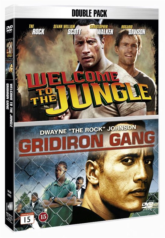 Cover for Doublepack · Gridiron Gang / Welcome to the Jungle (DVD) (2009)