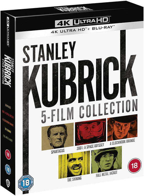 Stanley Kubrick (5 Films) Movie Collection - Stanley Kubrick: 5-film Collection - Películas - Warner Bros - 5051892234917 - 22 de noviembre de 2021