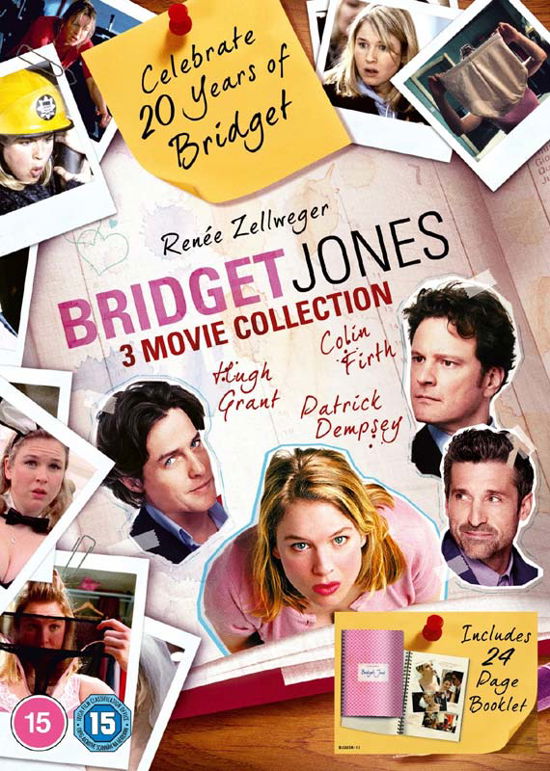 Cover for Sharon Maguire · Bridget Jones Trilogy - Diary / The Edge Of Reason / Baby (DVD) (2021)
