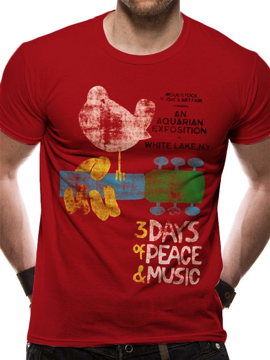 Poster (T-Shirt Unisex Tg. S) - Woodstock - Merchandise -  - 5054015388917 - 