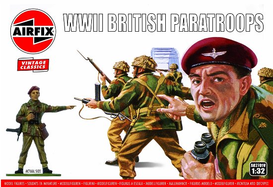 Cover for Airfix · 1/32 Wwii British Paratroops (8/21) * (Toys)