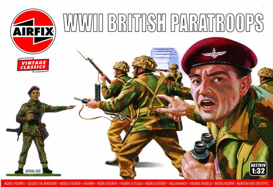 Cover for Airfix · Airfix - 1/32 Wwii British Paratroops (8/21) * (Toys)