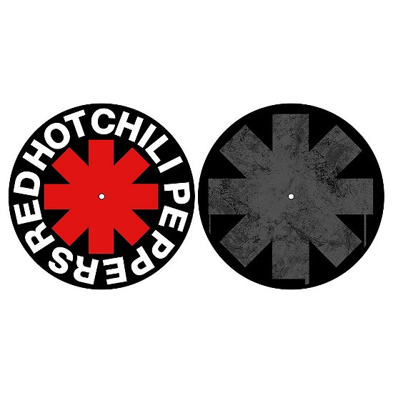 Red Hot Chili Peppers Turntable Slipmat Set: Asterisk (Retail Pack) - Red Hot Chili Peppers - Musikk -  - 5055339795917 - 