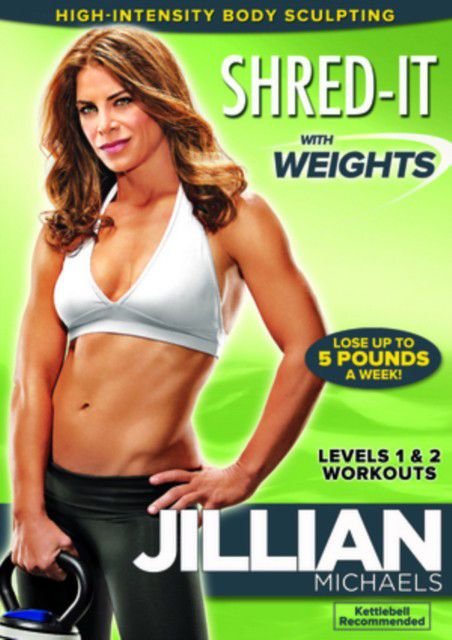 Fox · Jillian Michaels Shred It With Weights (DVD) (2014)
