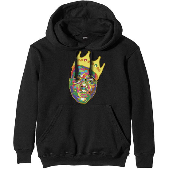 Cover for Biggie Smalls · Biggie Smalls Unisex Pullover Hoodie: Crown (Black) (Hoodie) [size S] [Black - Unisex edition] (2019)