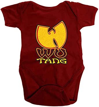 Wu-Tang Clan · Wu-Tang Clan Kids Baby Grow: Wu-Tang (9-12 Months) (Bekleidung) [Red - Kids edition]