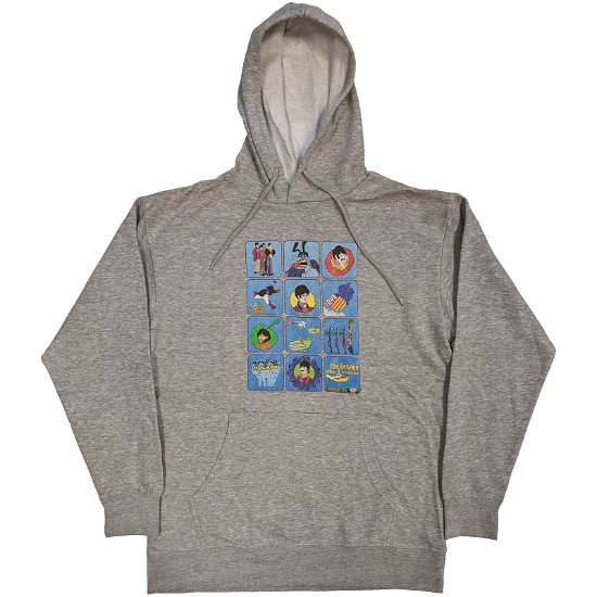 Cover for The Beatles · The Beatles Unisex Pullover Hoodie: Yellow Submarine Sub Montage (Hoodie) [size S]
