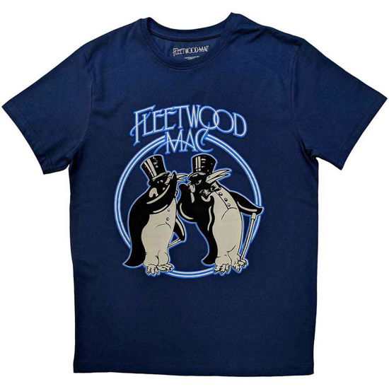 Fleetwood Mac Unisex T-Shirt: Penguins - Fleetwood Mac - Koopwaar -  - 5056561090917 - 