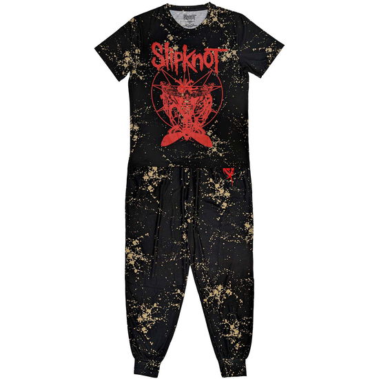 Cover for Slipknot · Slipknot Unisex Pyjamas: Dead Effect (Klær) [size L]