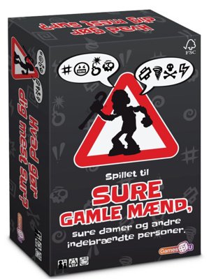 Sure Gamle Mænd - Games4u - Board game -  - 5704907955917 - September 29, 2022