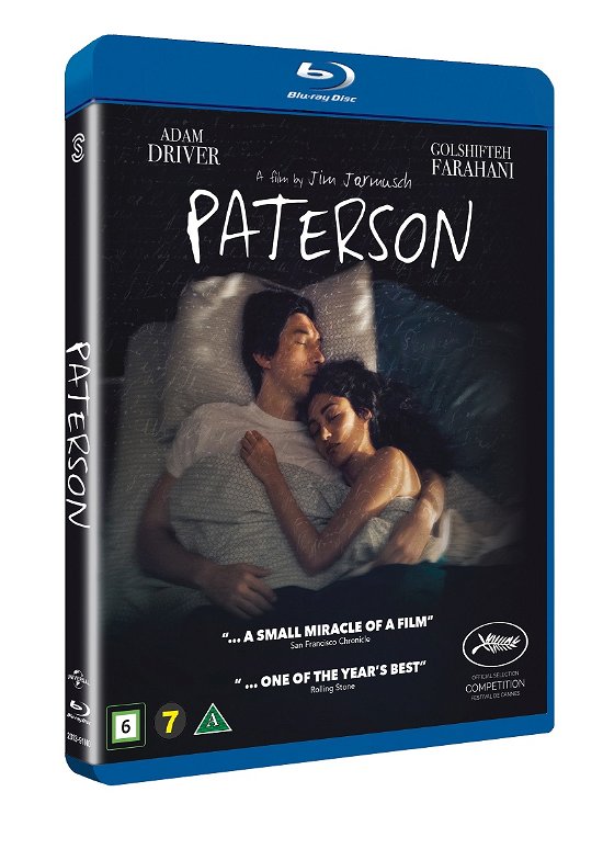 Cover for Adam Driver / Golshifteh Farahani · Paterson (Blu-ray) (2017)