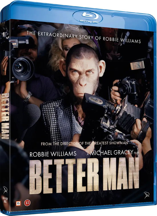 Cover for Better Man (Blu-Ray) [Nordic edition] (2025)