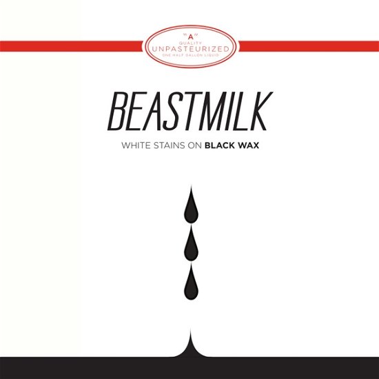 Cover for Beastmilk · White Stains on Black Wax (7&quot;) (2016)