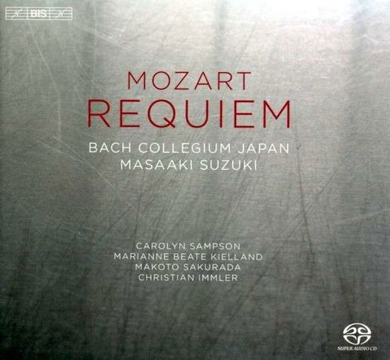 Mozart: Requiem - Sampson / Bach Collegium Japan / Suzuki - Musik - BIS - 7318599920917 - 3. November 2014