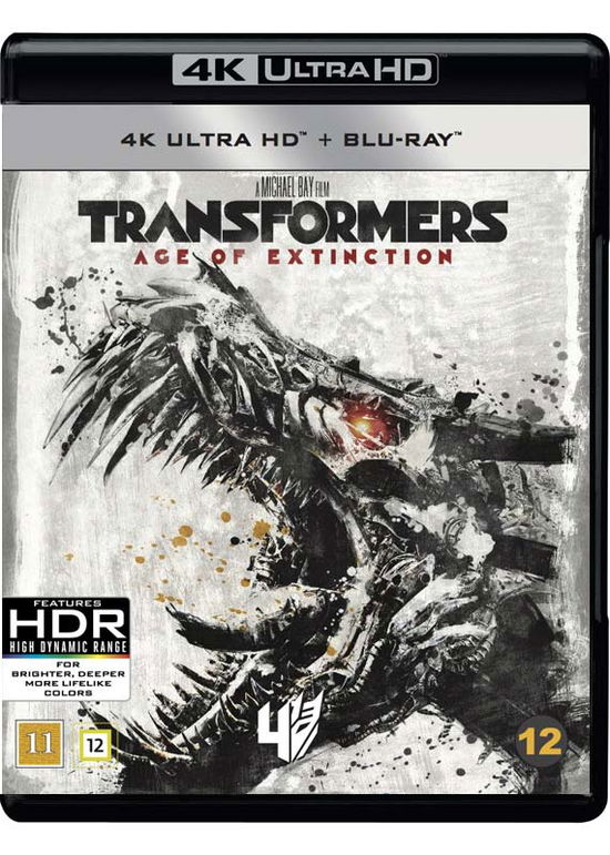 Cover for Transformers · Transformers 4: Age of Extinction (4K UHD + Blu-ray) [4K edition] (2017)