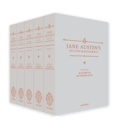 Cover for Sutherland · Jane Austen's Fiction Manuscripts: 5-volume set (Bogpakke) (2018)