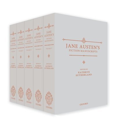 Cover for Sutherland · Jane Austen's Fiction Manuscripts: 5-volume set (Boksett) (2018)