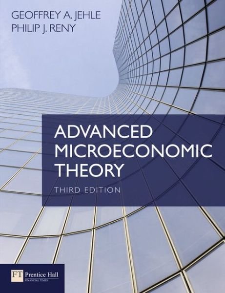 Cover for Geoffrey Jehle · Advanced Microeconomic Theory (Paperback Bog) (2010)