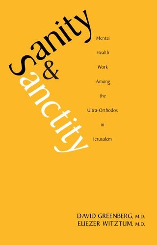 Cover for David Greenberg · Sanity and Sanctity: Mental Health Work Among the Ultra-Orthodox in Jerusalem (Hardcover Book) (2001)